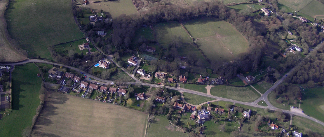 Aerial photograph of Cholesbury